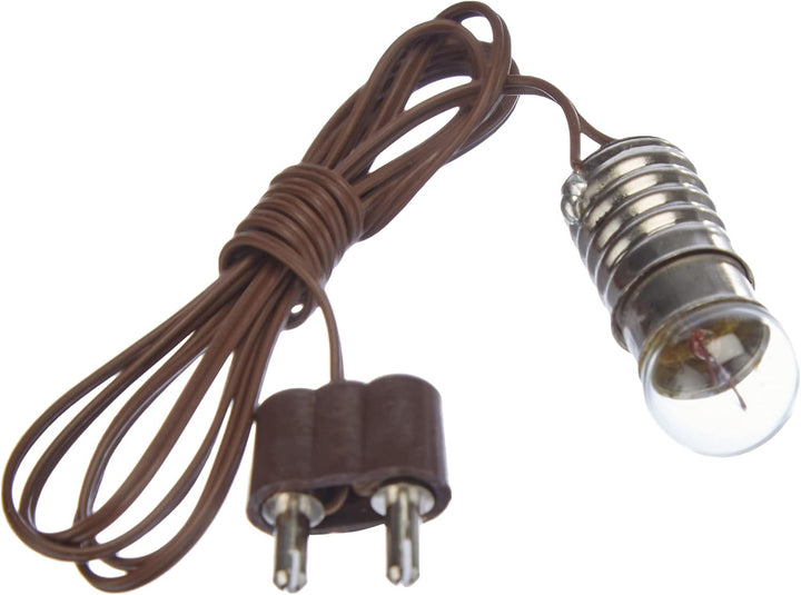 Kahlert Licht 60976 Ruhe-/Flackerlichttrafo für Puppenstuben und Weihnachtskrippen, schwarz & 60803