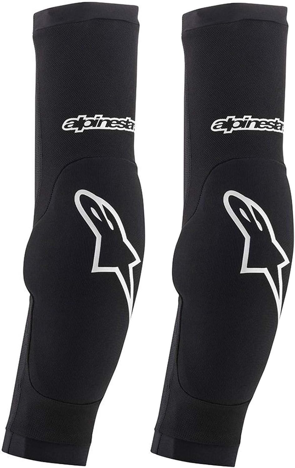Alpinestars Herren Paragon Plus Ellenbogenschoner Ellenbogen-Rüstung L schwarz / weiss, L schwarz /
