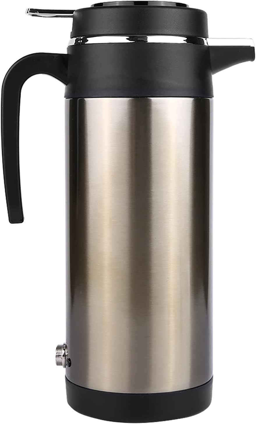 1200ML 12V Edelstahl Elektro-Wasserkocher Reiseheizung Wasserflasche(12V)