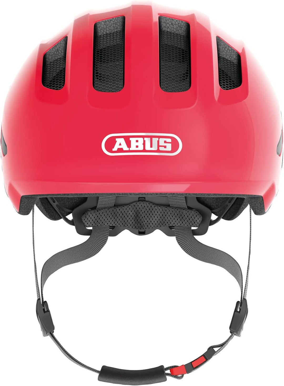 ABUS Kinderhelm Smiley 3.0 - Fahrradhelm mit tiefer Passform, kindergerechten Designs & Platz für ei