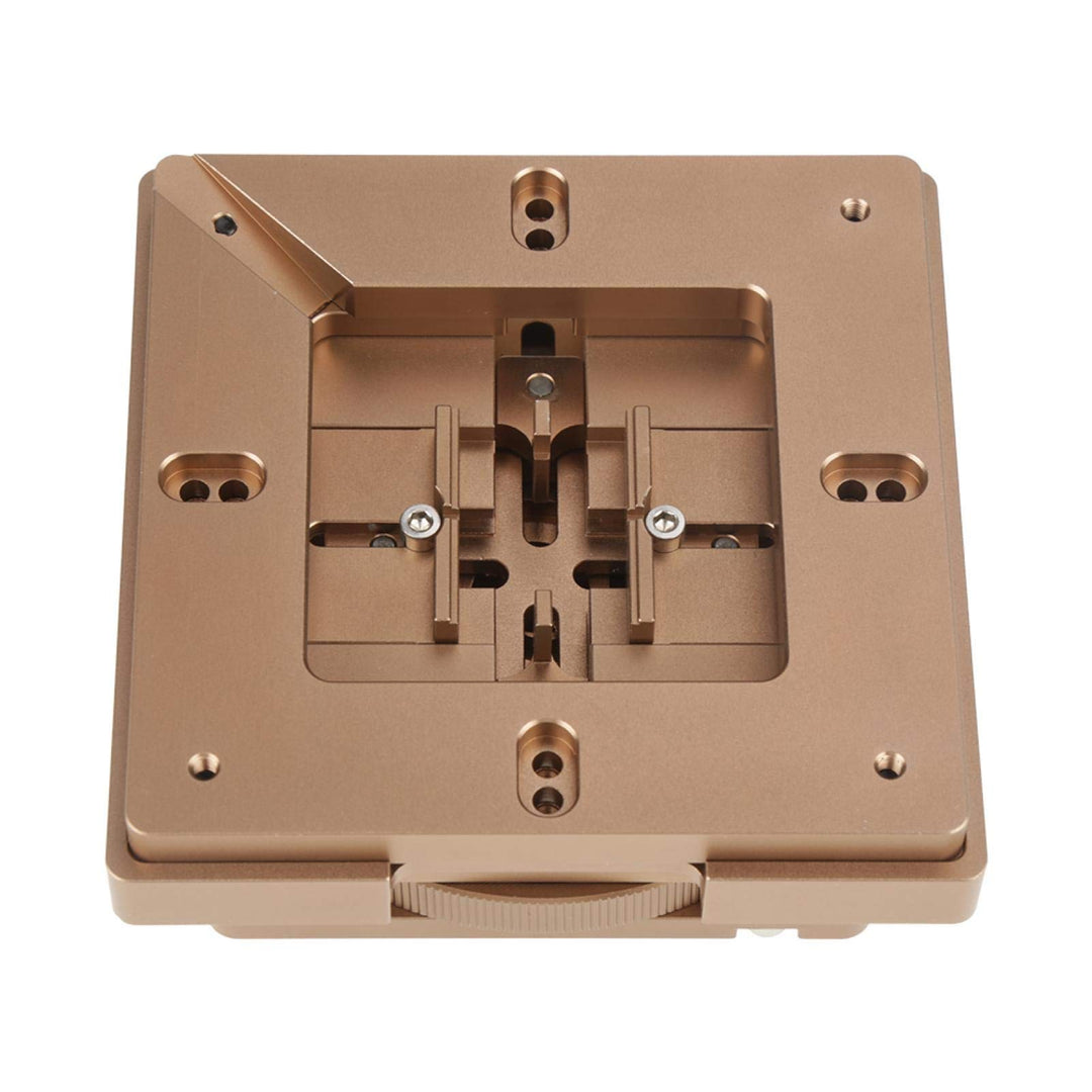 Oumefar HT-90X BGA Reballing Station, Stencil Reballing Kits Auto Magnet Stencil Solder Rework Kit L