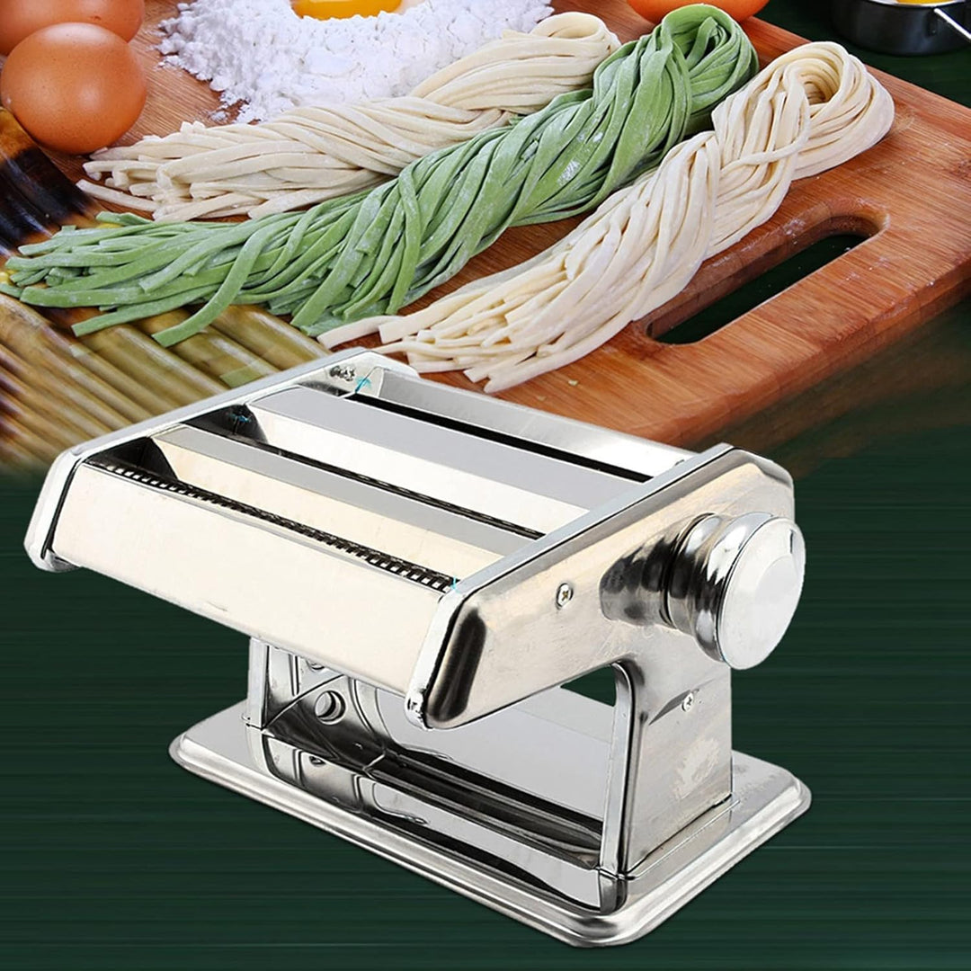 Nudelmaschine aus Edelstahl für Pasta, Lasagne und Spaghetti, Einfach zu Reinigen, für Vielfältige G