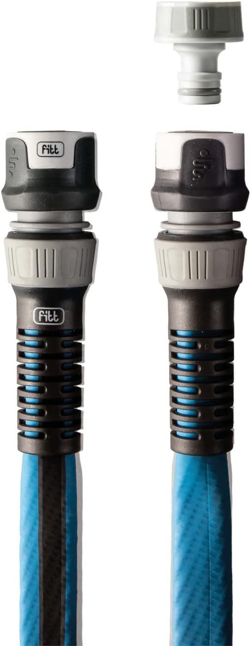 FITT Force 3/4" 25 m - Wasserschlauch für den Garten zur Bewässerung, kompakt, leicht und robust für
