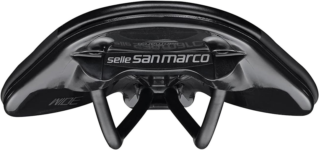 Selle San Marco Unisex – Erwachsene Shortfit 2.0 Comforto-fit Dynamic Sattel L Schwarz, L Schwarz