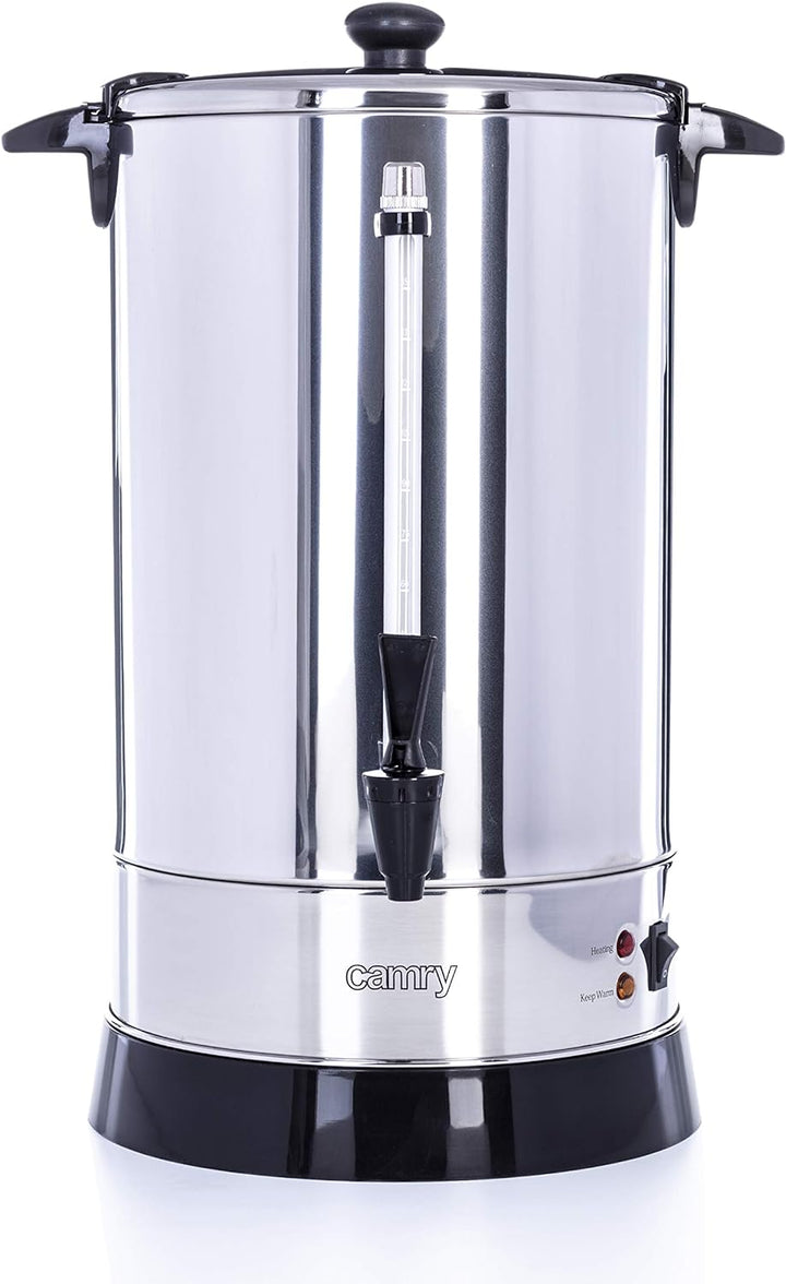 ADLER Camry CR 1259 Boiler 20 Liter Silber, Mehrfarbig, One Size, Edelstahl, Einheitsgrösse