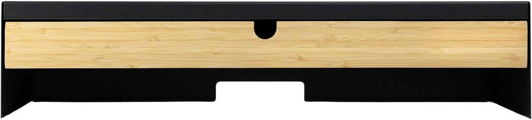 IKEA Monitorständer ELLOVEN mit Schublade, Anthrazit, BxTxH 47x26x10cm