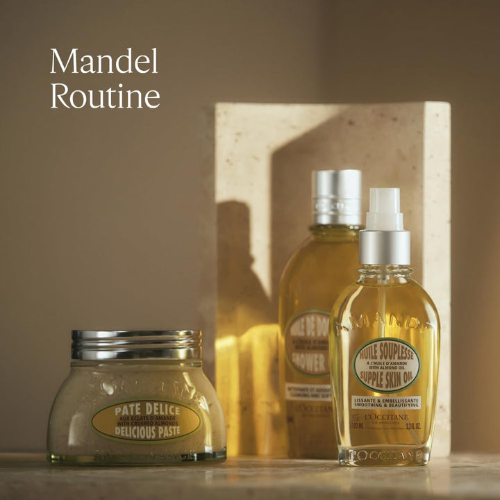 L'OCCITANE - Körperpeeling-Paste Mandel - 200 ml - In Frankreich hergestellt