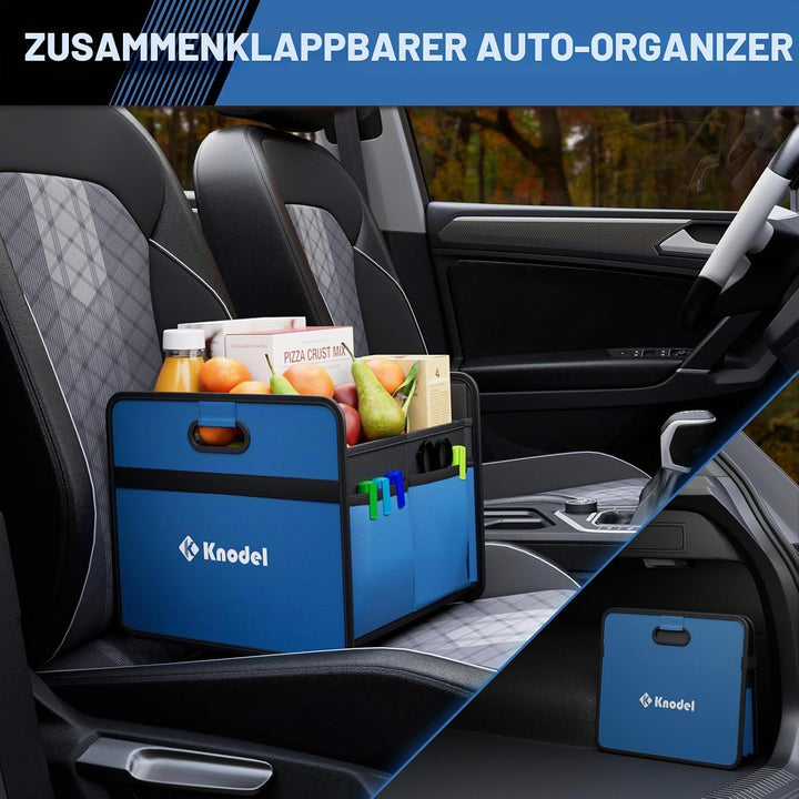 K KNODEL Kofferraum Organizer, klappbarer Kofferraum-Speicher, Automobilkonsolen und Organizer, Koff