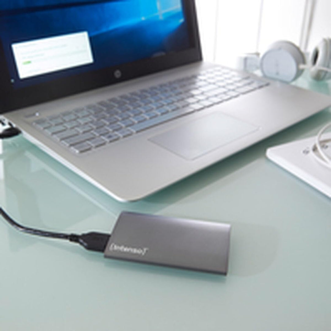 Intenso external SSD 1,8 512GB USB 3.0 Aluminium Premium, Festkörper-Laufwerk 500 GB Premium, 500 GB