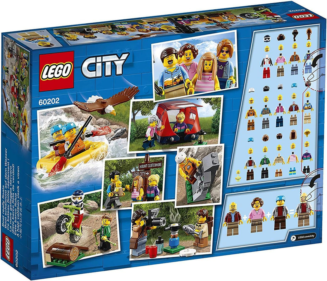 LEGO 60202 City Town Stadtbewohner – Outdoor-Abenteuer Single, Single