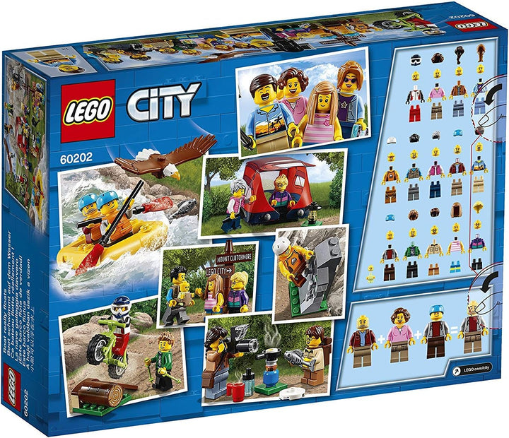 LEGO 60202 City Town Stadtbewohner – Outdoor-Abenteuer Single, Single