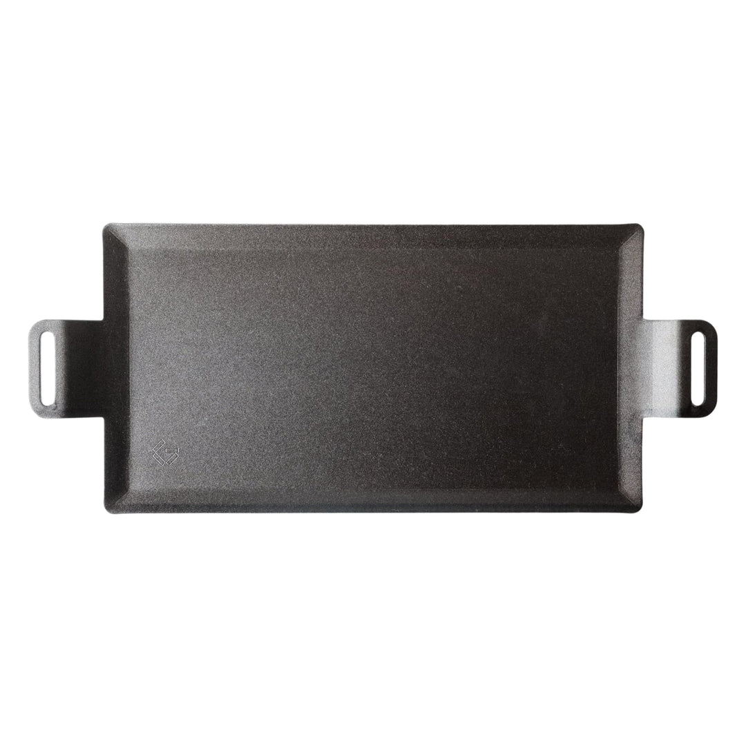 Gastrotools Grillplatte Induktion 62x27 cm – Profi Carbonstahl Teppanyaki/Plancha Grillplatte für In