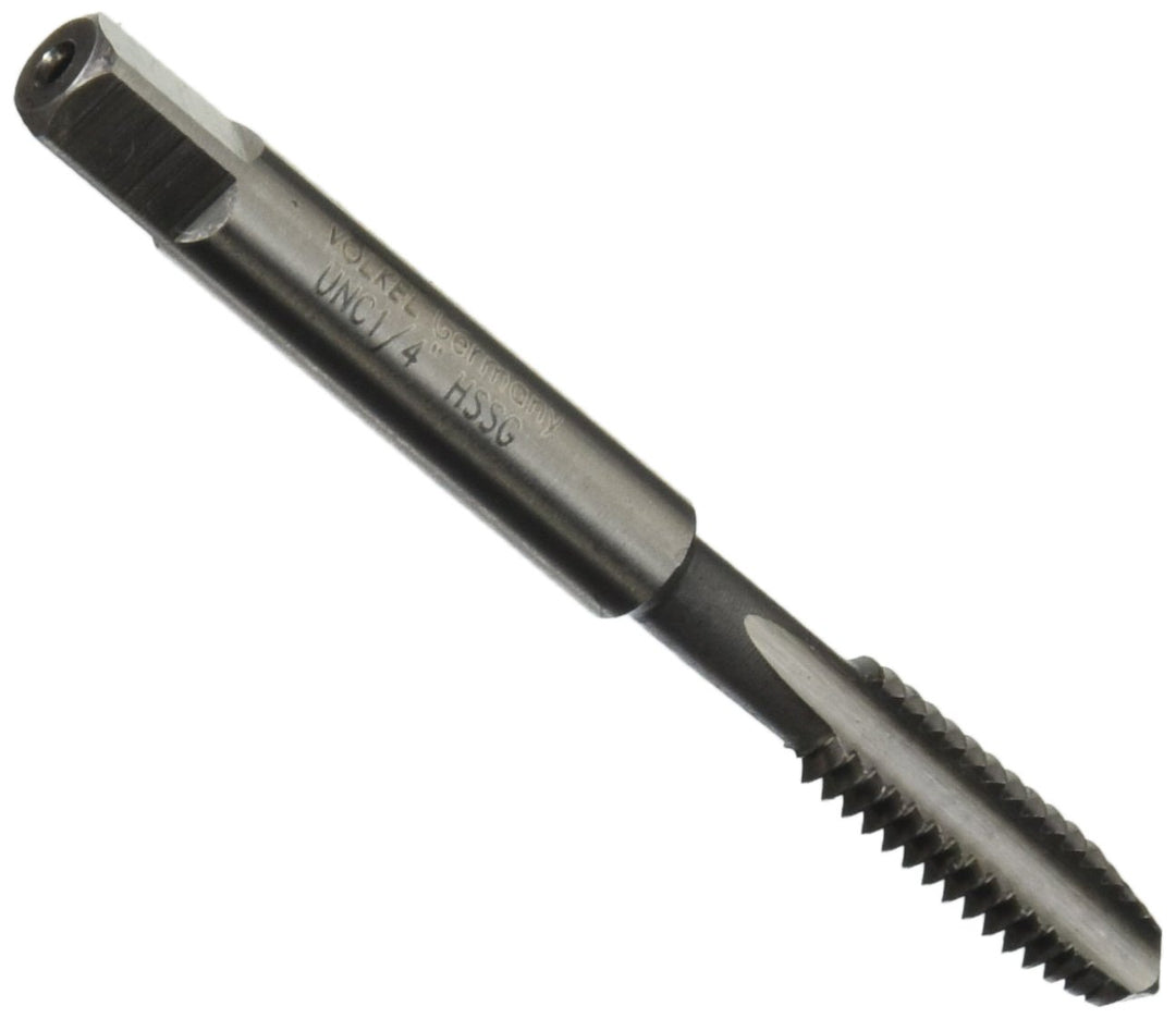 VÖLKEL Handgewindebohrer 3-tlg. Satz ISO 529 HSS-G - UNC 1/4 x 20