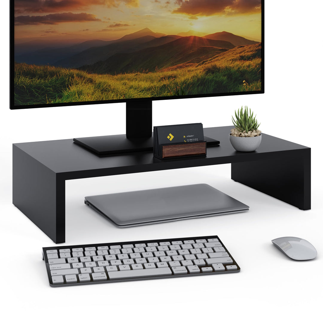 Monitorständer, 1-stufiger Monitorständer, Ständer für Computermonitore, Laptopständer, Computerstän