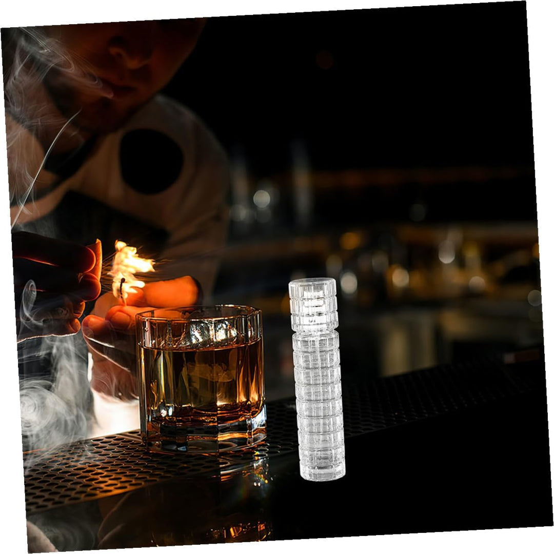 SHINEOFI Nachfüllbare Kristallglas Sprühflasche 2 Stück 30 Ml Cocktailzerstäuber für Bar und Bitters
