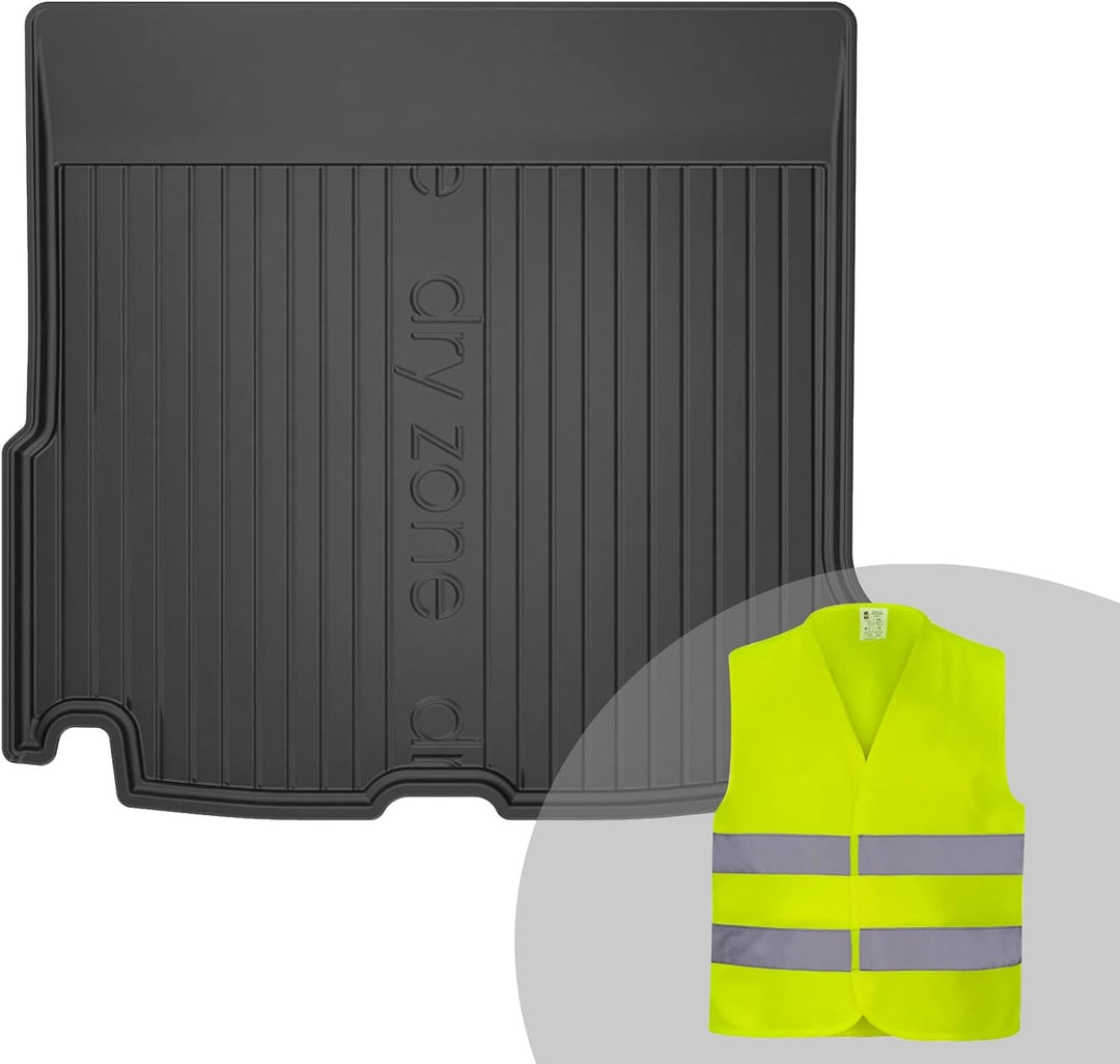 FROGUM DryZone Gummimatte Ganzjährige Praktische Auto Kofferraummatte Kofferraumwanne passend für Vo