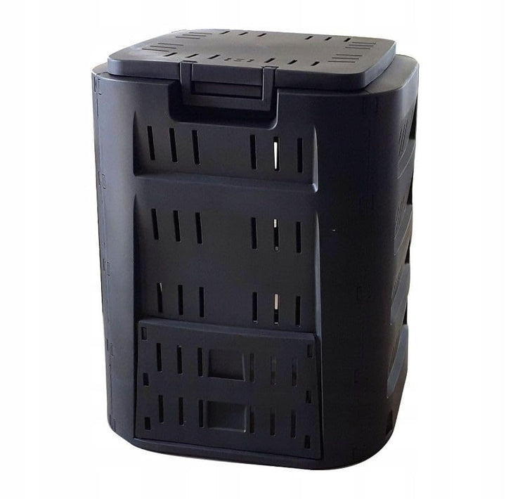 Prosperplast IKL220C-S411 Compogreen Komposteimer, 610 mm x 610 mm x 753 mm, Schwarz