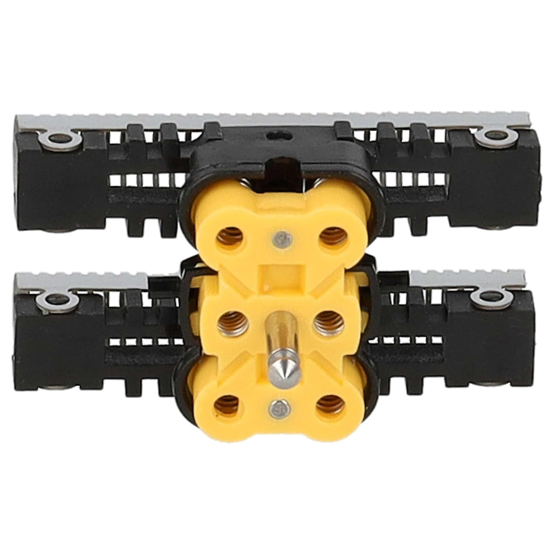 vhbw 3x Klingenblock kompatibel mit Braun Flex Integral 5466, 5468, 5444, 5465, 5414, 5410, 5416, 54