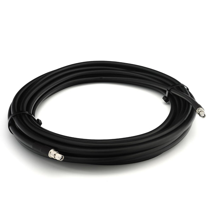 12m RP-SMA Stecker auf RP-SMA Stecker Koaxialkabel — Vollkupfer HF400 Flexibles Verlängerungskoax 50