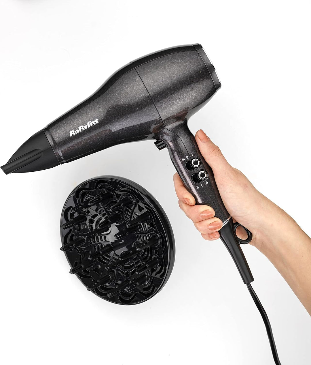 BaByliss Platinum Diamond 2300 Haartrockner, 2300 W, D6490DE