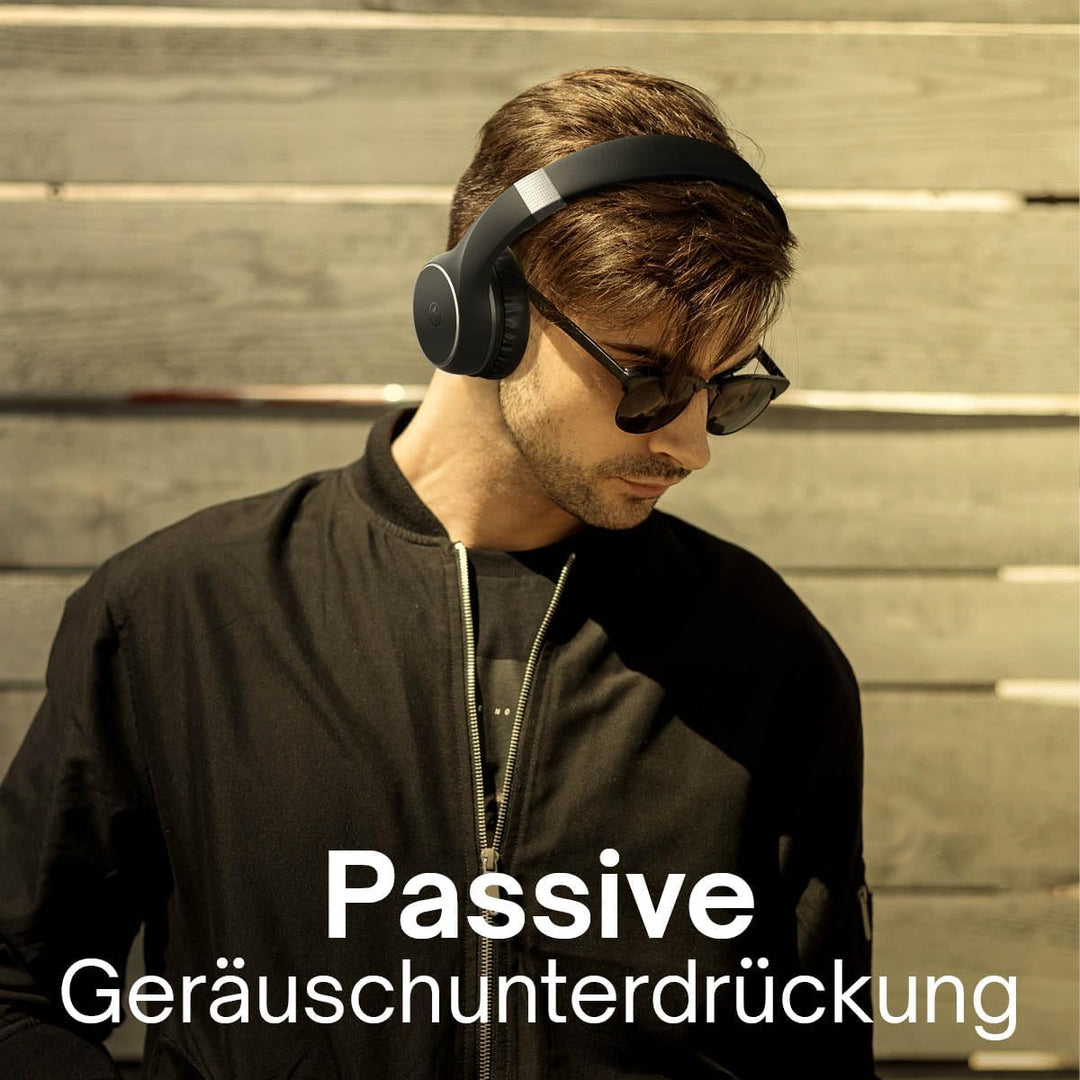 Motorola Sound Moto XT 220 | Kabellose Over-Ear-Kopfhörer mit 24 Stunden Spielzeit und Mikrofon | Pa