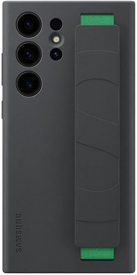 Samsung Silicone Grip Smartphone Case EF-GS918 für Galaxy S23 Ultra, Handy-Hülle, Fingerhalterung, S