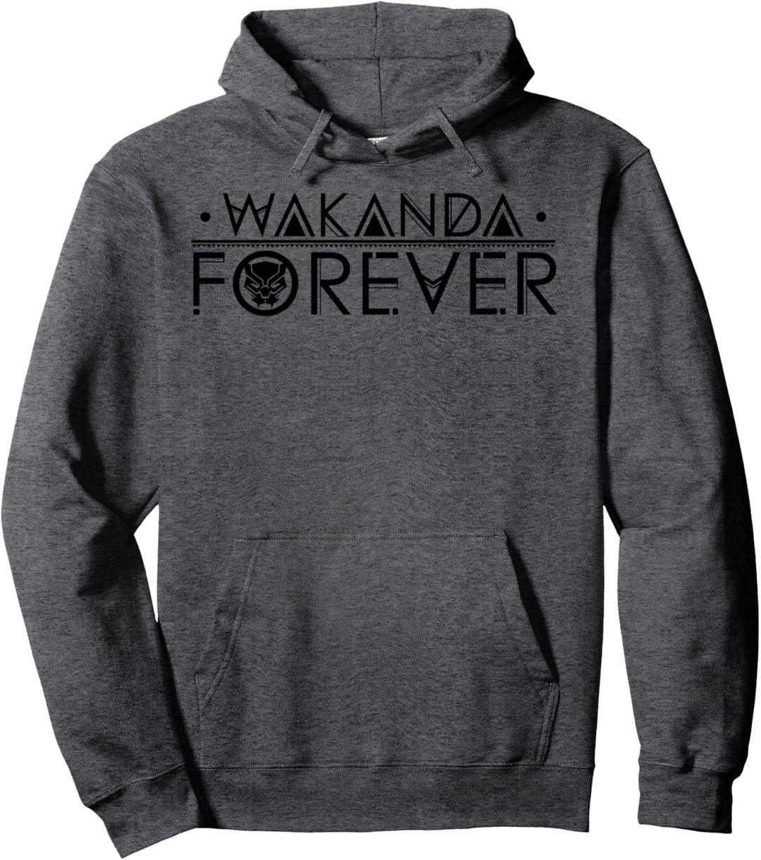 Marvel Black Panther Wakanda Forever Chest Pullover Hoodie