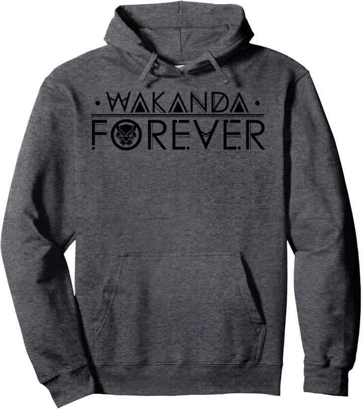 Marvel Black Panther Wakanda Forever Chest Pullover Hoodie