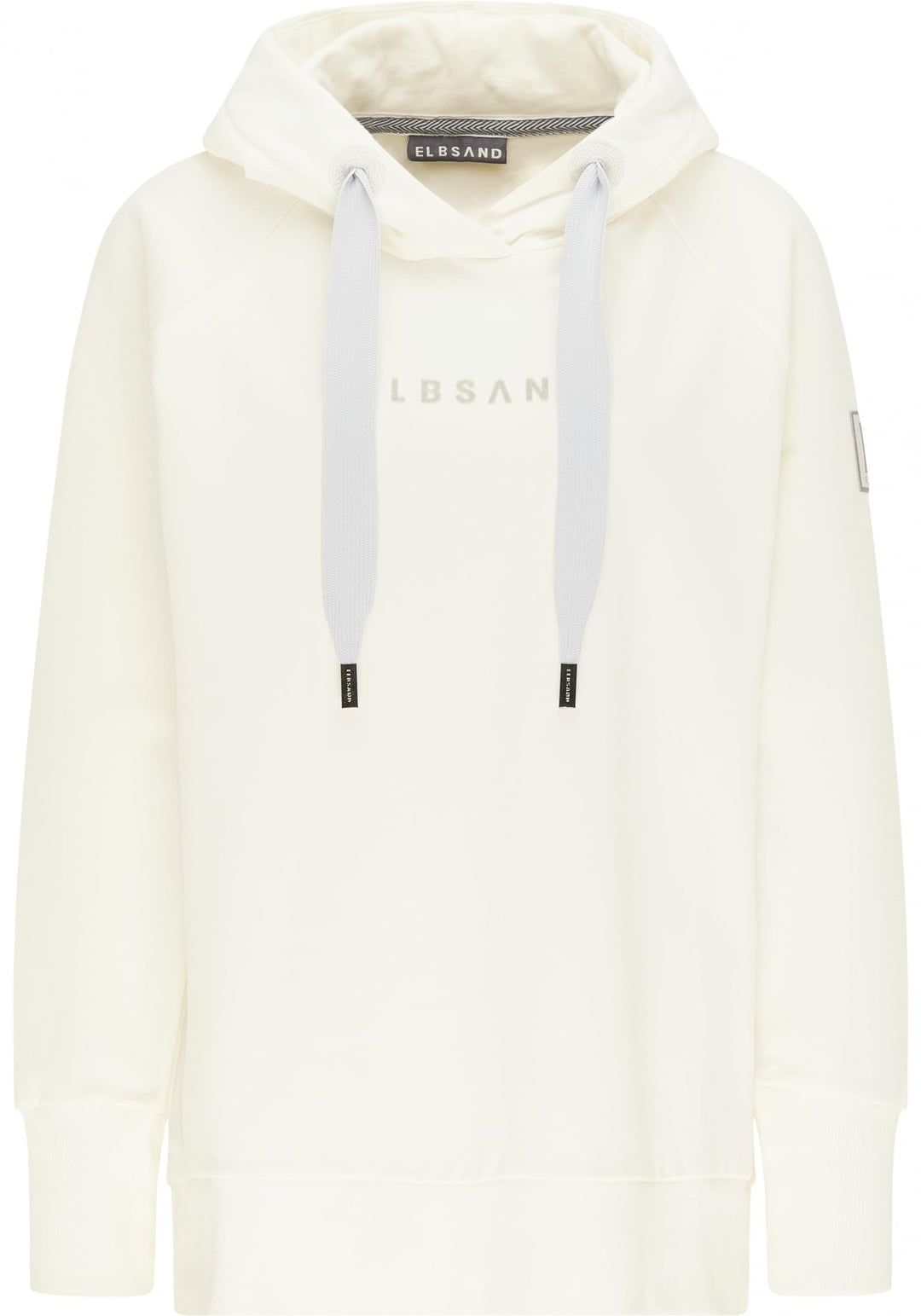 Elbsand Svana Damen Hoodie, Sweatshirt mit Kapuze, Rundhalsausschnitt Cloud White XS, Cloud White XS