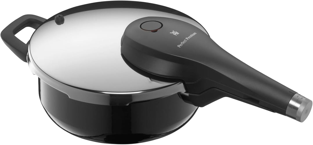 WMF Perfect Premium Fusiontec Schnellkochtopf Induktion, Dampfkochtopf 3l, High-Tech Keramik, 2 Koch