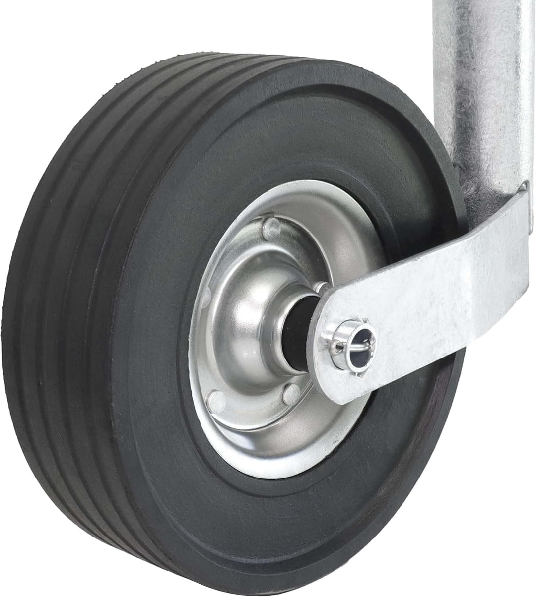 The Drive | Premium Anhänger-Stützrad Ø48 mm mit integrierter Stützlastanzeige | 150 kg Tragkraft –