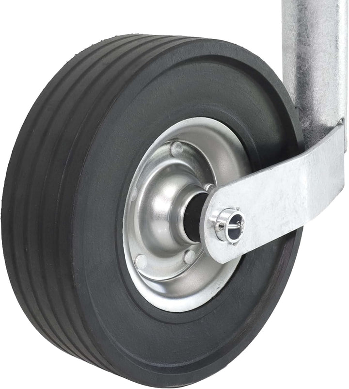 The Drive | Premium Anhänger-Stützrad Ø48 mm mit integrierter Stützlastanzeige | 150 kg Tragkraft –