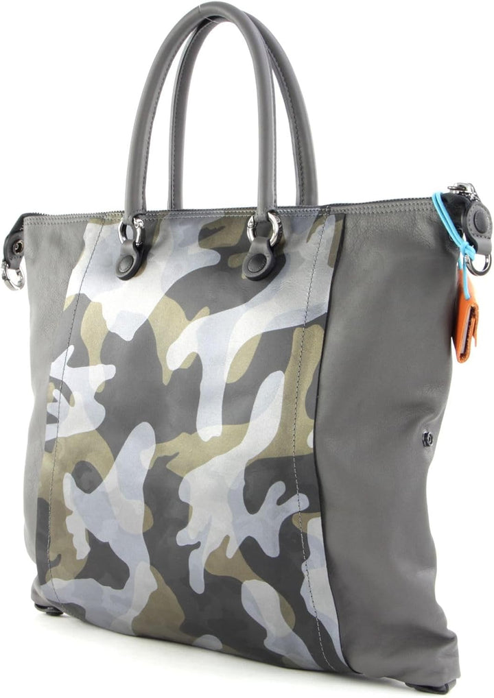 Gabs Bellona Flat Bag L Asfalto + Mimetico Grigio