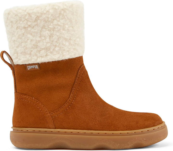 Camper Baby - Mädchen Kiddo Kids K900280Ankle Boot 25 EU Braun 005, 25 EU Braun 005