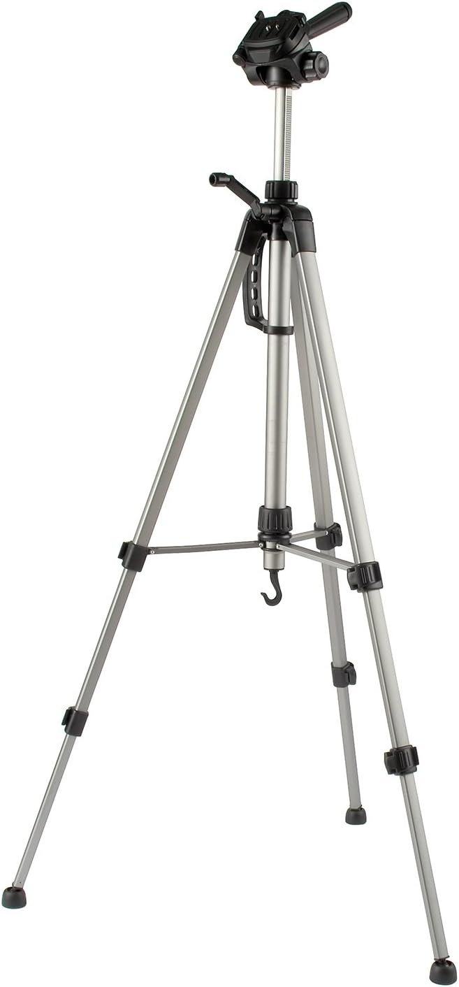 CULLMANN - 52128 - Alpha 2800 Stativ (Auszugshöhe 184,5 cm, Packmass 70 cm, mit 3-Wege-Kopf, max. Tr