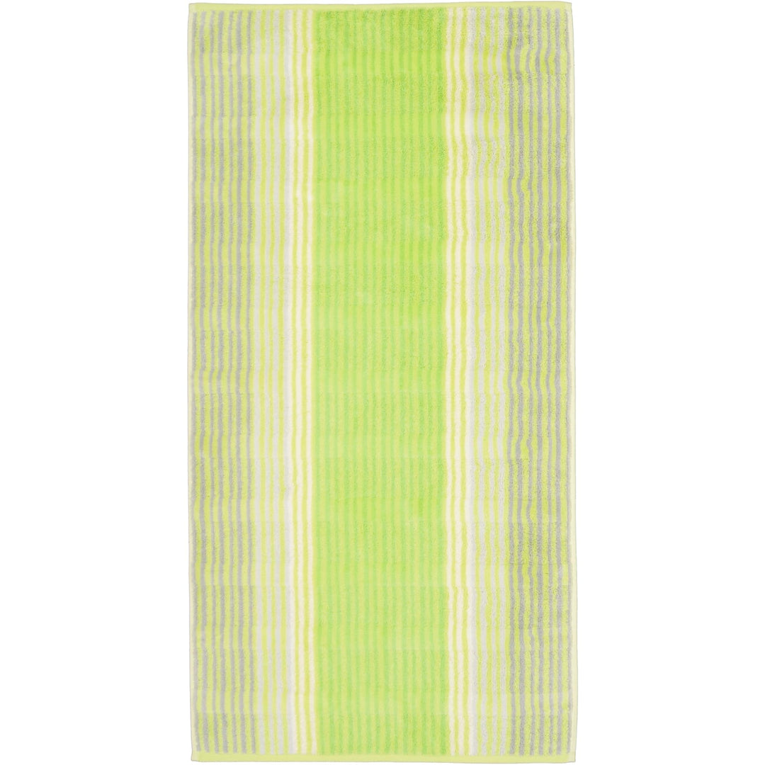 Cawö Noblesse Cashmere Streifen 1056 Duschtuch 80x150 cm Kiwi, Kiwi