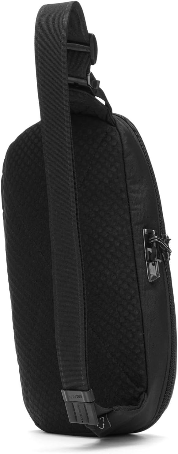 Pacsafe Herren Metrosafe X Anti-Diebstahl Urban Sling Schwarz, Schwarz