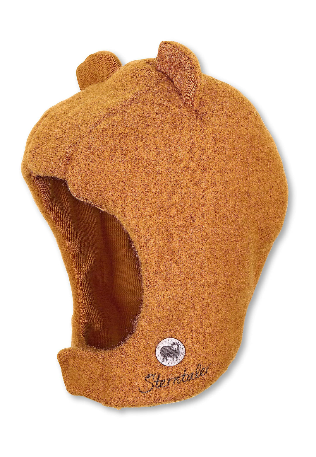 Sterntaler Unisex Baby Schalmütze aus Wolle (Merino) Mütze 45 rost, 45 rost