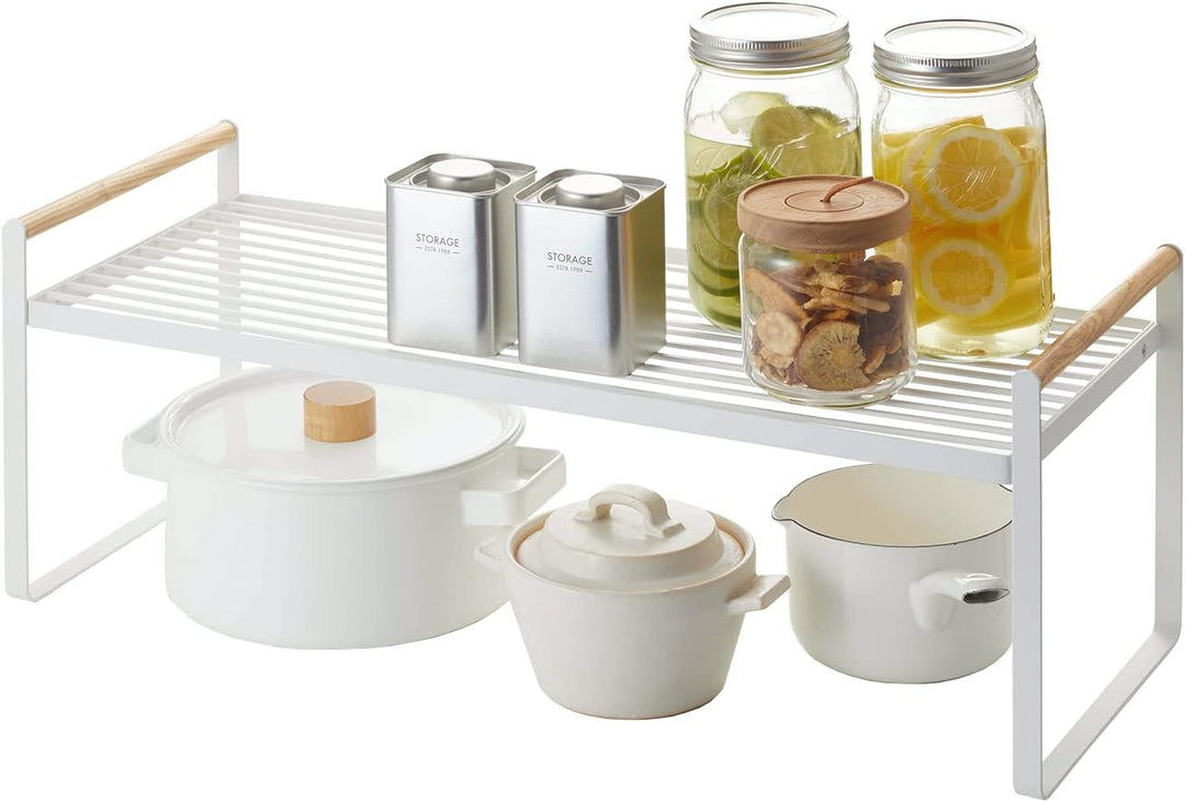 Kitchen storage shelf - Tosca - white