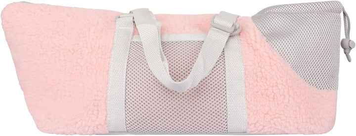 Hundetragetasche mit verstellbarem Schultergurt Hundetasche Winter Warm Umhängetasche Haustiere Falt
