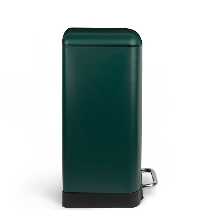 Les Collectors Mülleimer N°501, 20 L, passend für 20–50-Liter-Säcke, Küchen-Tretabfalleimer Edelstah