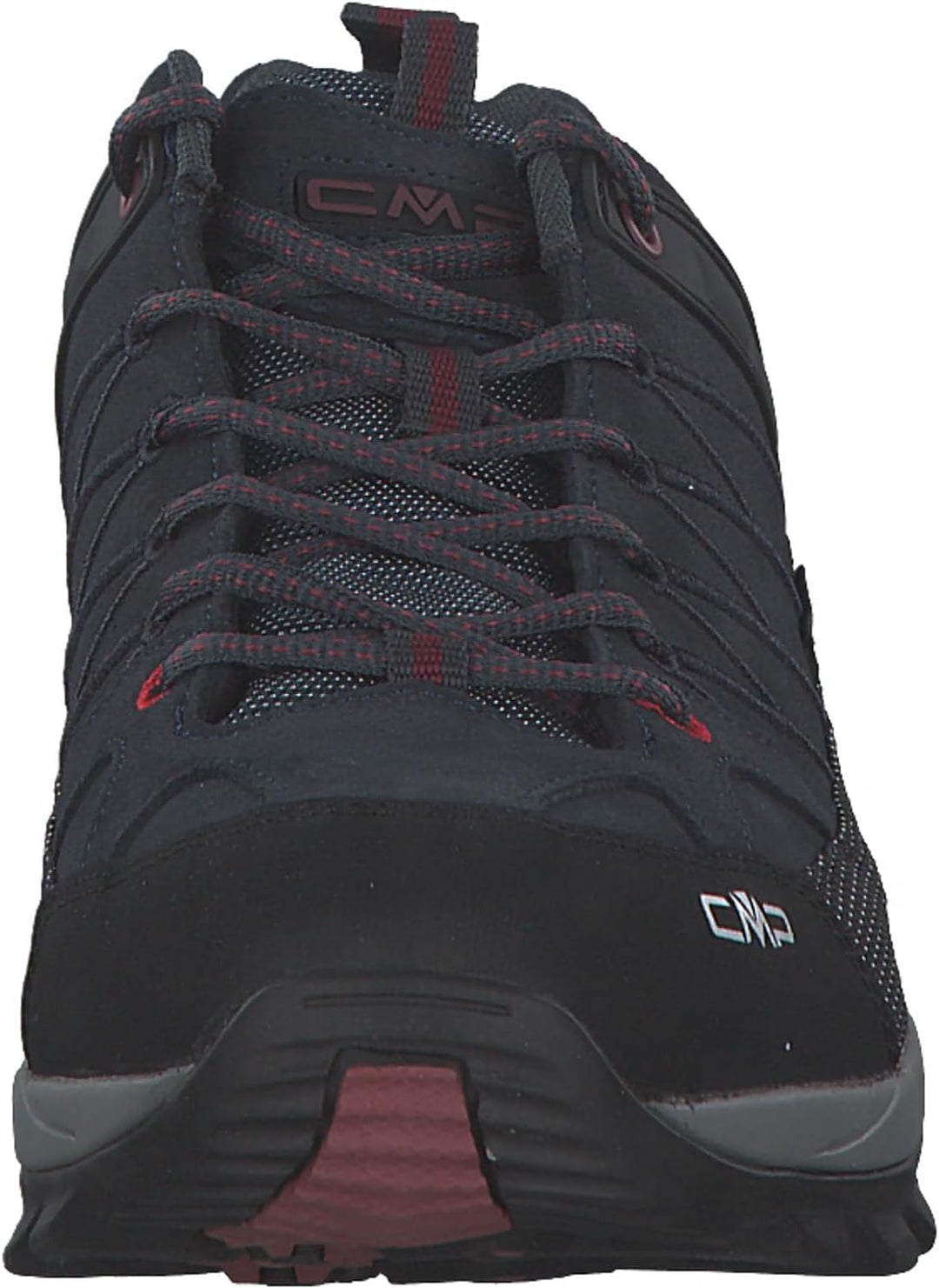 CMP Herren Rigel Low Shoes Wp Trekking-& Wanderhalbschuhe 39 EU Asphalt Syrah Dark, 39 EU Asphalt Sy