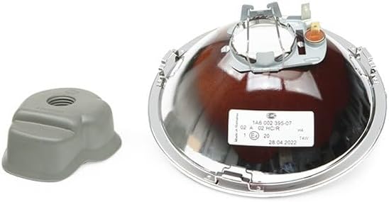HELLA - Halogen-Scheinwerfereinsatz, Hauptscheinwerfer - 12V - Referenzzahl: 20 - Einbau - gewölbte