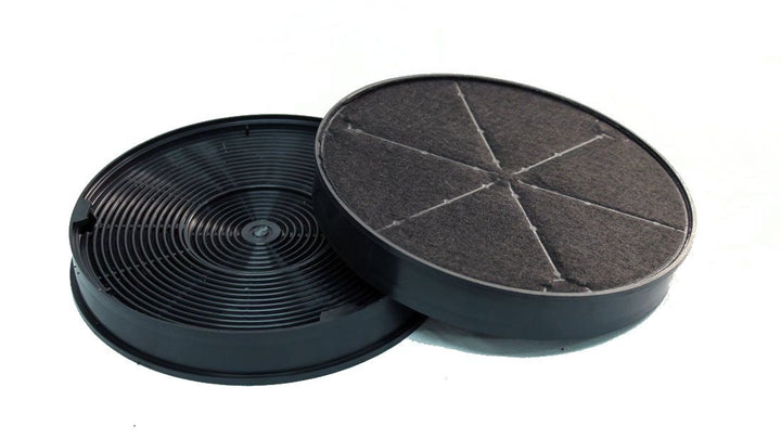 2er Set Aktivkohlefilter passend für Bosch, Siemens, Neff LZ55651, LZ55650, DHZ5316 für Umluftbetrie
