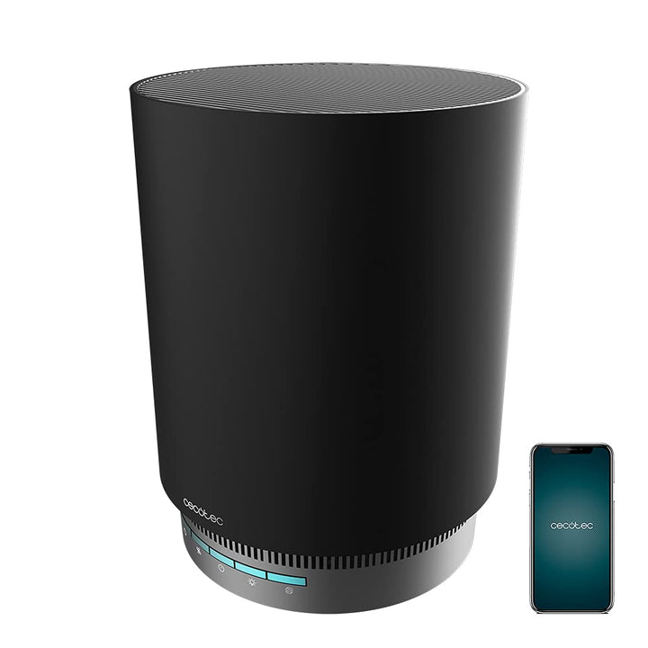 Cecotec Tragbare Luftreiniger TotalPure 7500 Connected (1800 Style Pro Connected) WiFi-Steuerung | 4