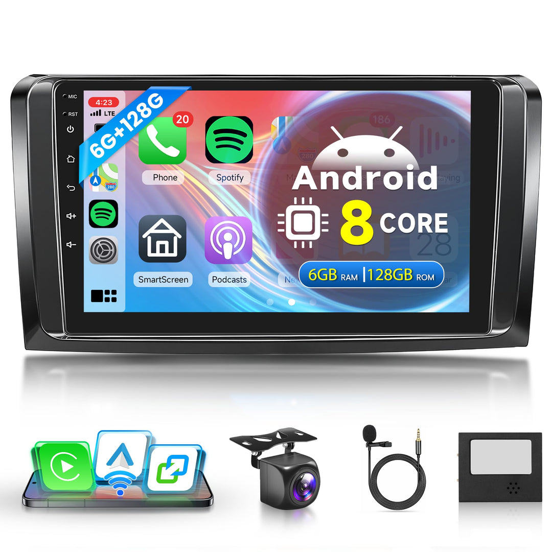 6G+128G 8 Core Wireless Carplay Android Autoradio 2 Din für Mercedes Benz ML GL W164 ML350 ML500 GL3