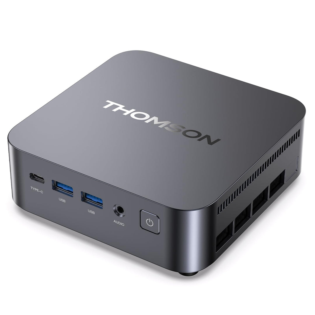 Thomson K3 Mini PC АMD Ryzen 7 7730U(8C/16T, bis zu 4,5 GHz), 16 GB DDR4 512 GB M.2 SSD Mini Desktop