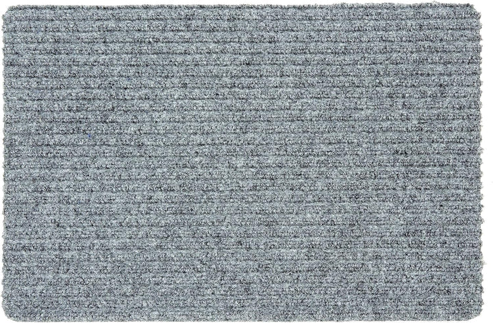 Astra Fussmatte innen Silber Schmutzfangmatte rutschfest – Türmatte 50x80 cm 2er Set wasserabweisend