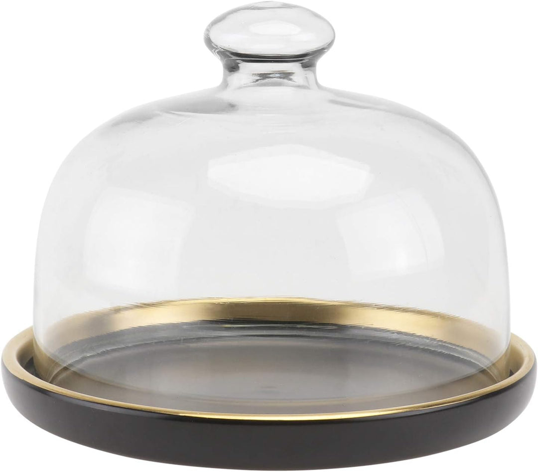 Cabilock Patisserie Glasglocke Cloche Dome Kuchen Display Abdeckung Kuchen Platte Mit Abdeckung Dess