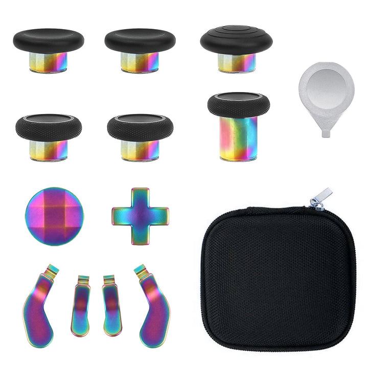 inRobert Joysticks f??¨¬1r Xbox Elite Controller Serie 2 Core Paddles, Metall Ersatz Thumbsticks Zub